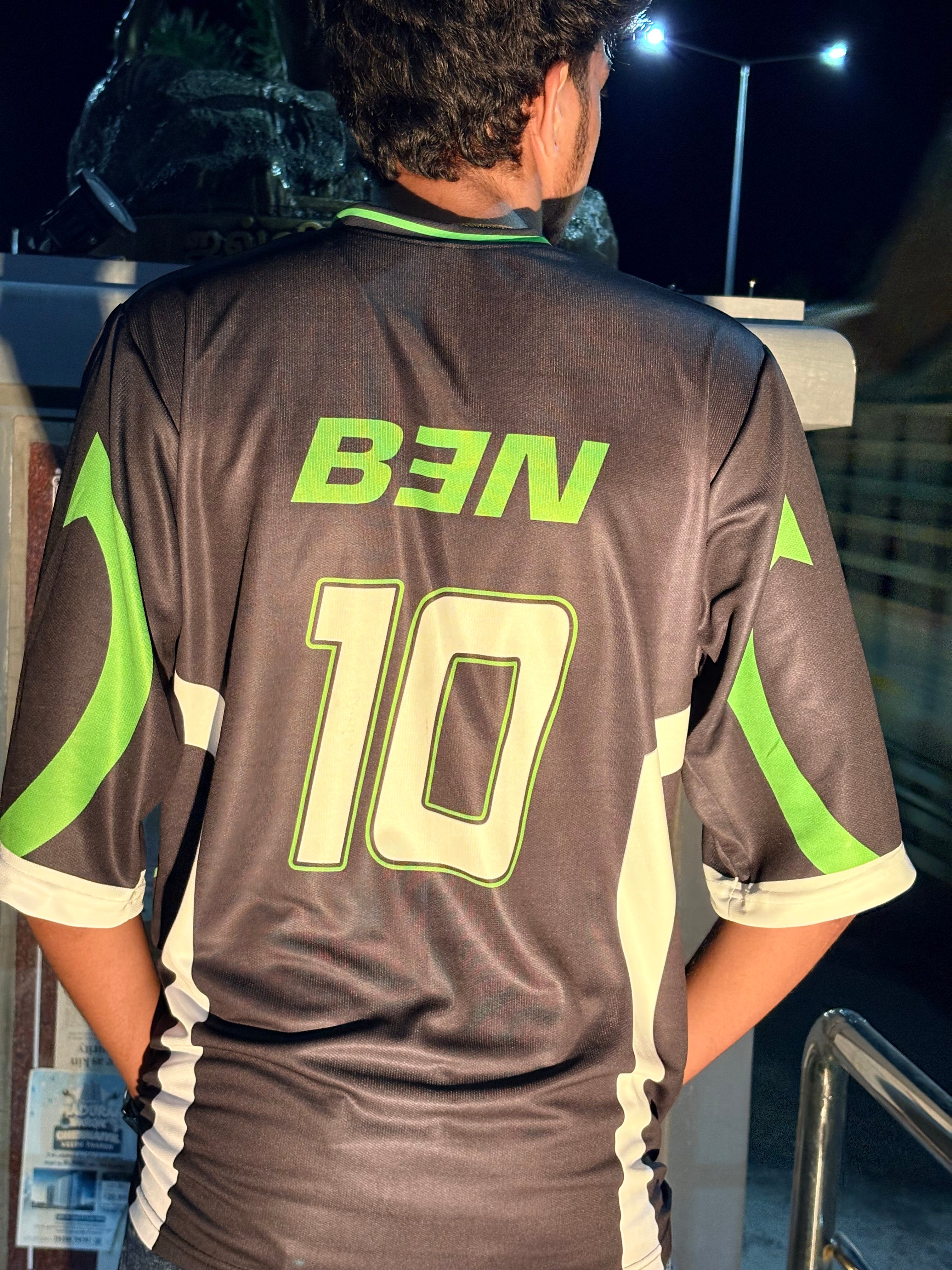 Ben 10 Inspired Premium Dot Knit Oversized Jersey 💚⚡