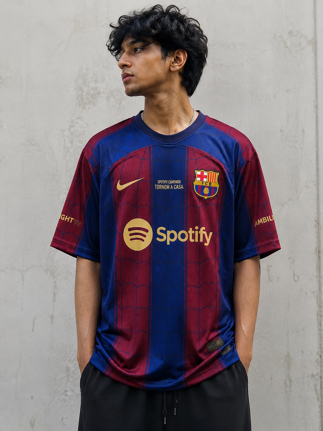 SPIDEY × BARÇA JERSEY ❤️💙🕸️