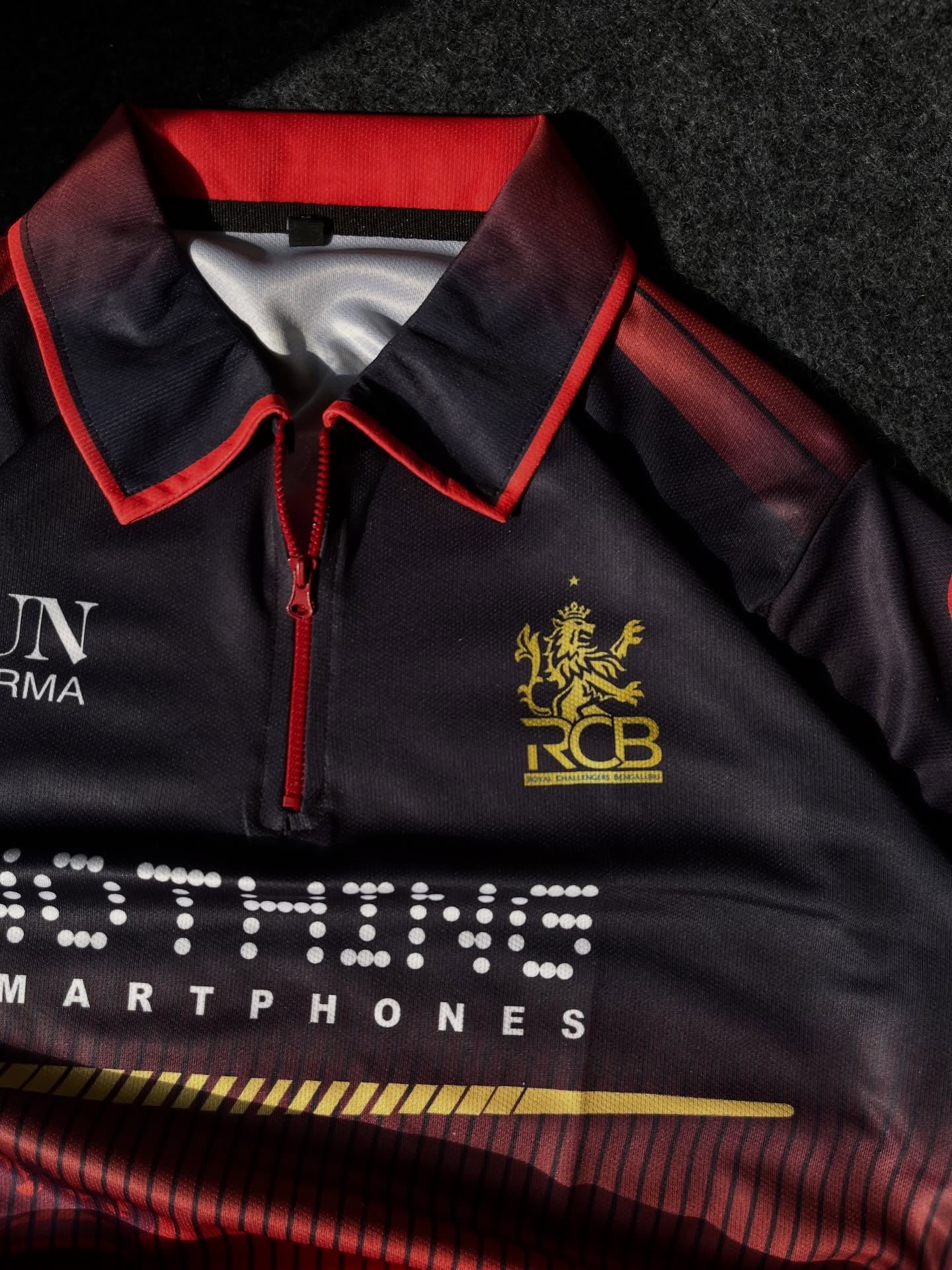 Customized RCB Fan Edition Jersey 🔴🏏