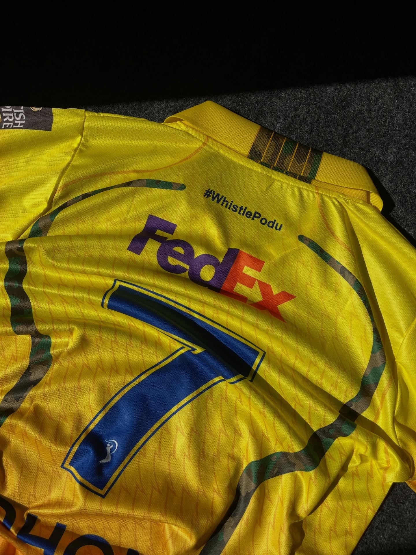 CSK Player's Master Copy Jersey💛