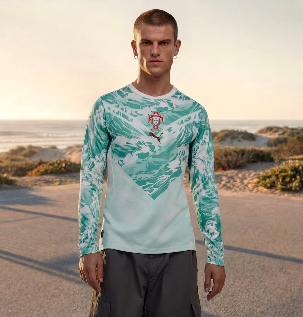 Portugal 2026 Long Sleeve Jersey – Away Kit🇵🇹🔥
