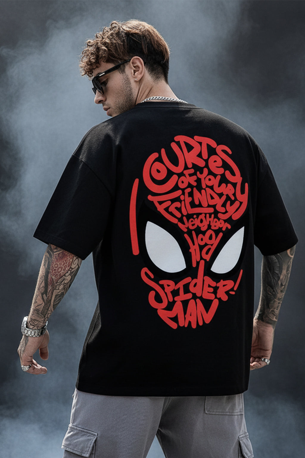 Marvel Spider-Man Oversized Graphic T-Shirt 🕷️