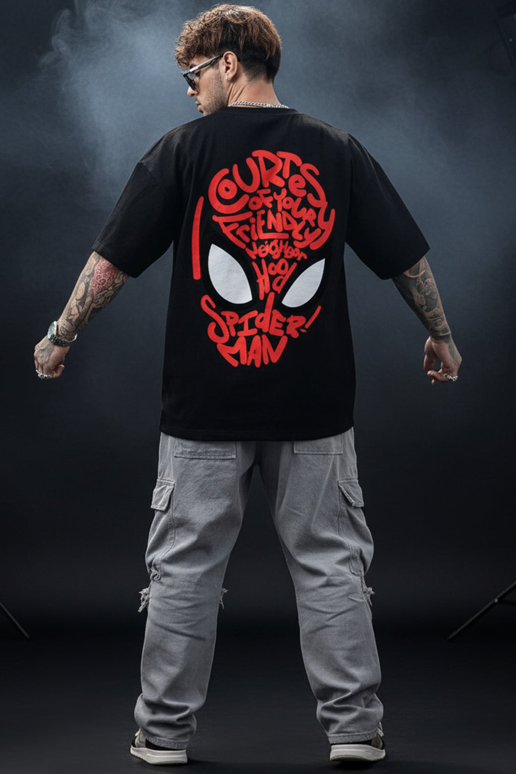 Marvel Spider-Man Oversized Graphic T-Shirt 🕷️
