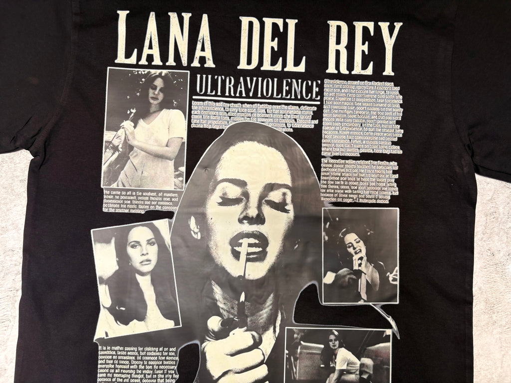 Lana Del Rey Aesthetic Oversized T-Shirt – 240 GSM Premium Cotton | Streetwear Edition