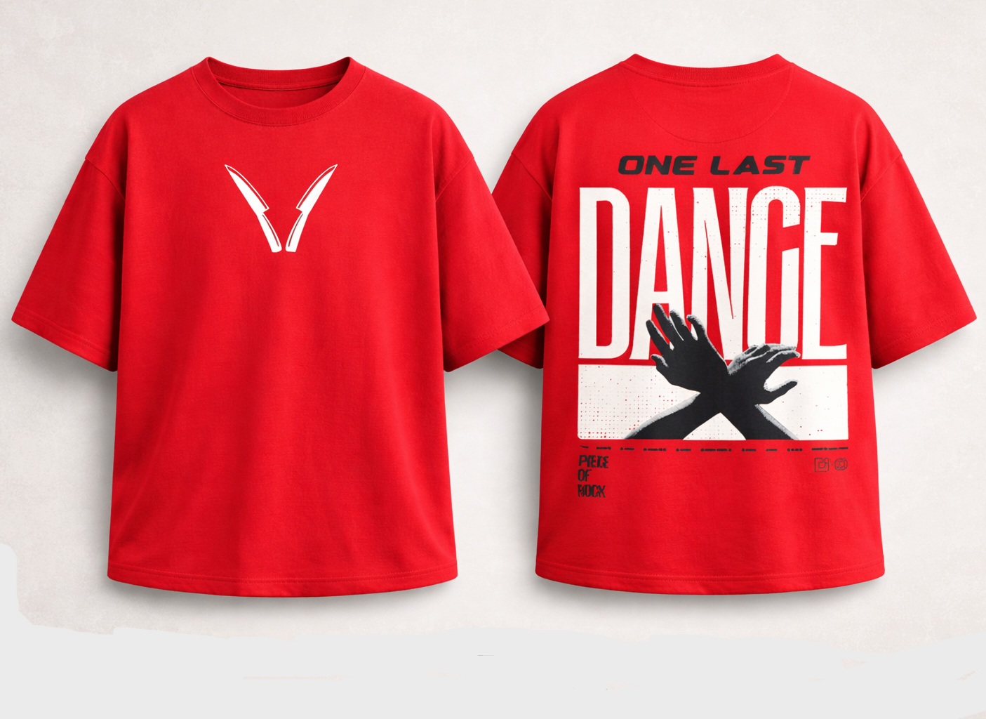One Last Time‼ Premium Red T-shirt