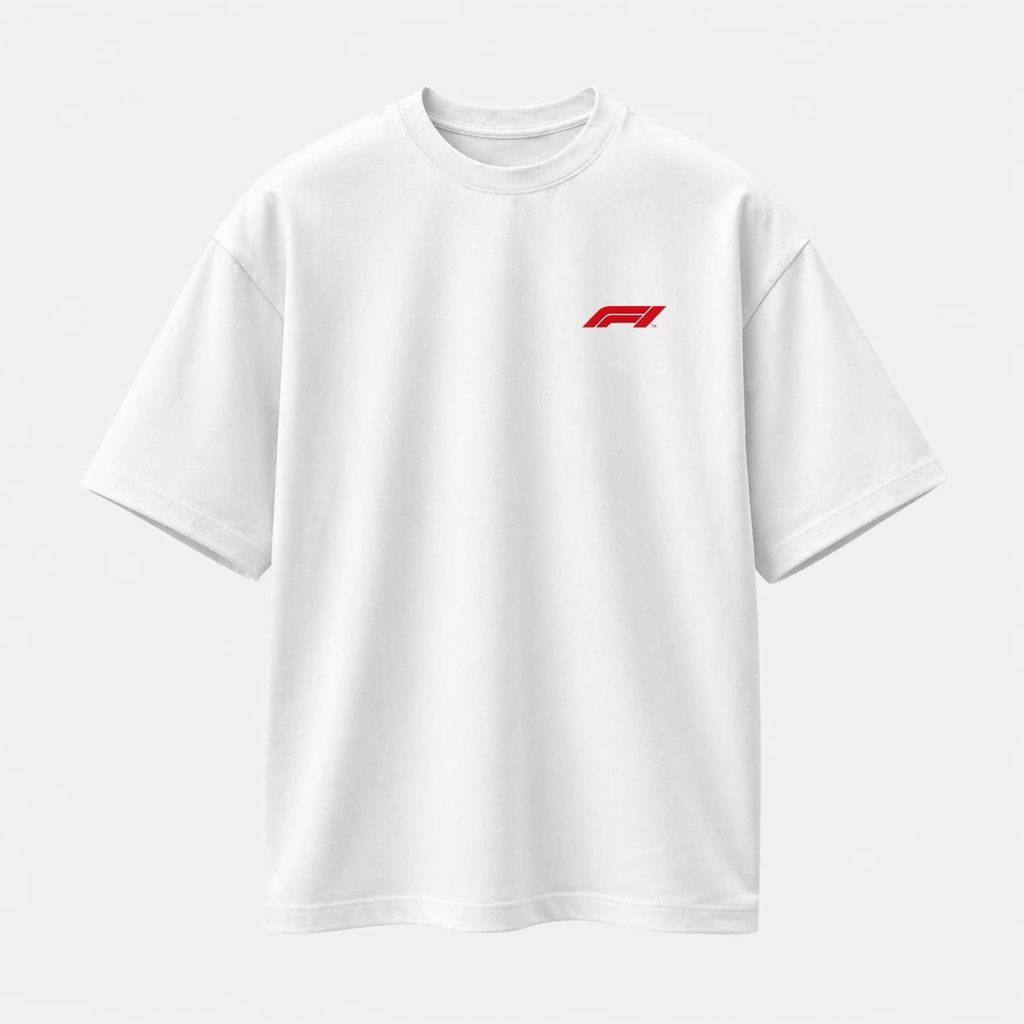F1 Checo Perez F1 Graphic Oversized Tee