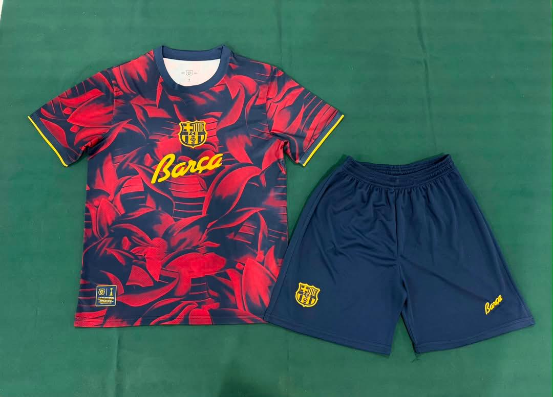 BARCELONA SPECIAL EDITION JERSEY & SHORTS SET – BARÇA VERSION ⚽