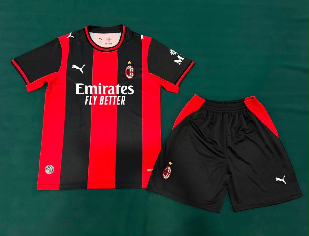 AC MILAN SPECIAL EDITION JERSEY & SHORTS SET ⚽
