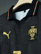 IMPORTED PREMIUM QUALITY PORTUGAL BLACK - SPECIAL EDITION JERSEY & SHORTS SET ⚽
