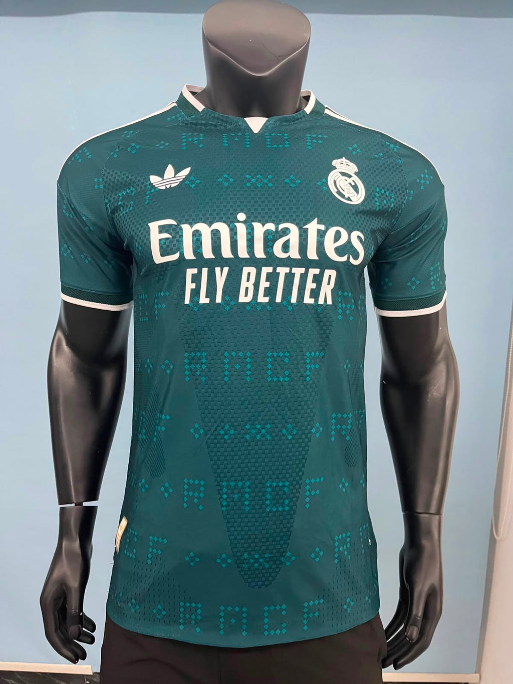 IMPORTED PREMIUM QUALITY REAL MADRID TEAL AWAY SPECIAL EDITION JERSEY ⚽