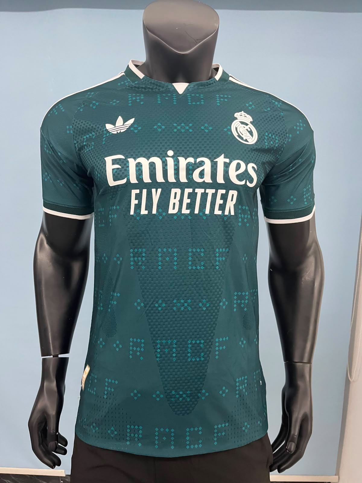 IMPORTED PREMIUM QUALITY REAL MADRID TEAL AWAY SPECIAL EDITION JERSEY ⚽