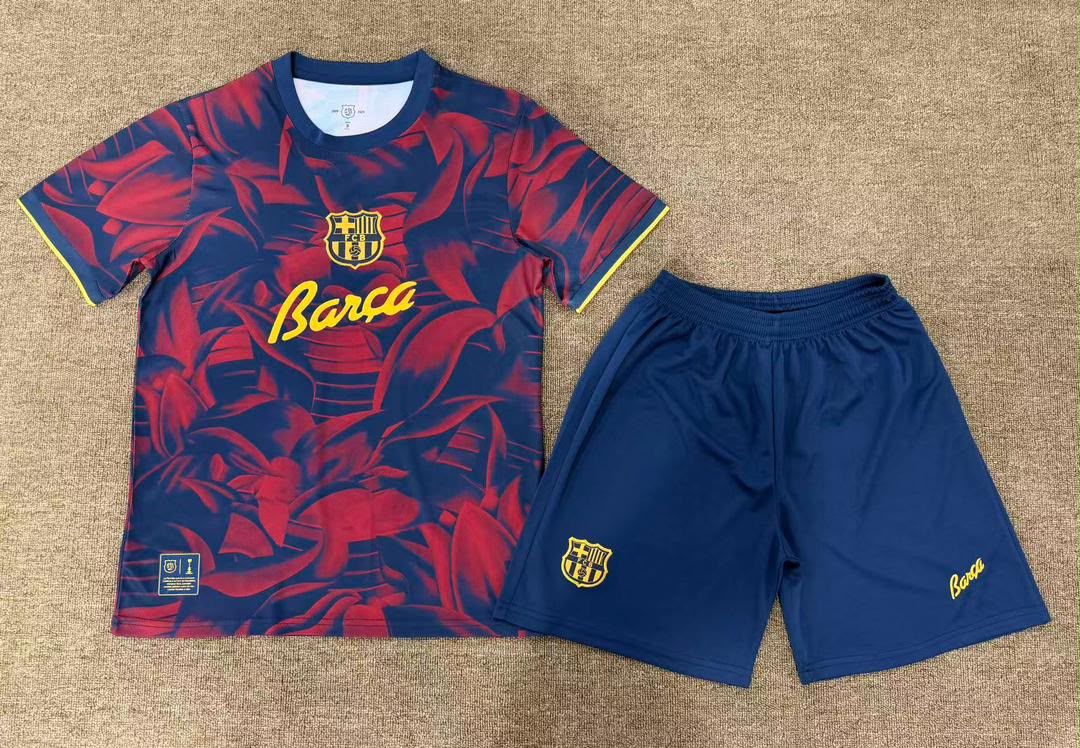 BARCELONA SPECIAL EDITION JERSEY & SHORTS SET – BARÇA VERSION ⚽