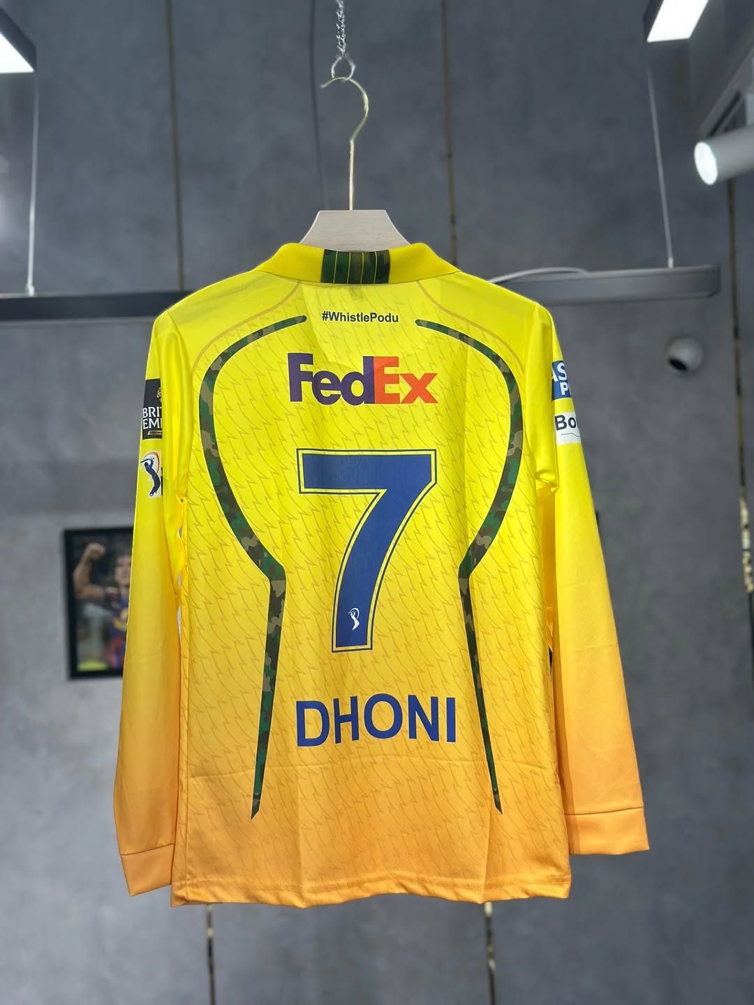 CSK FULL SLEEVE💛🦁-DHONI