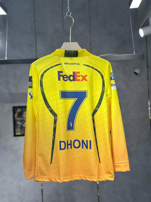 CSK FULL SLEEVE💛🦁-DHONI