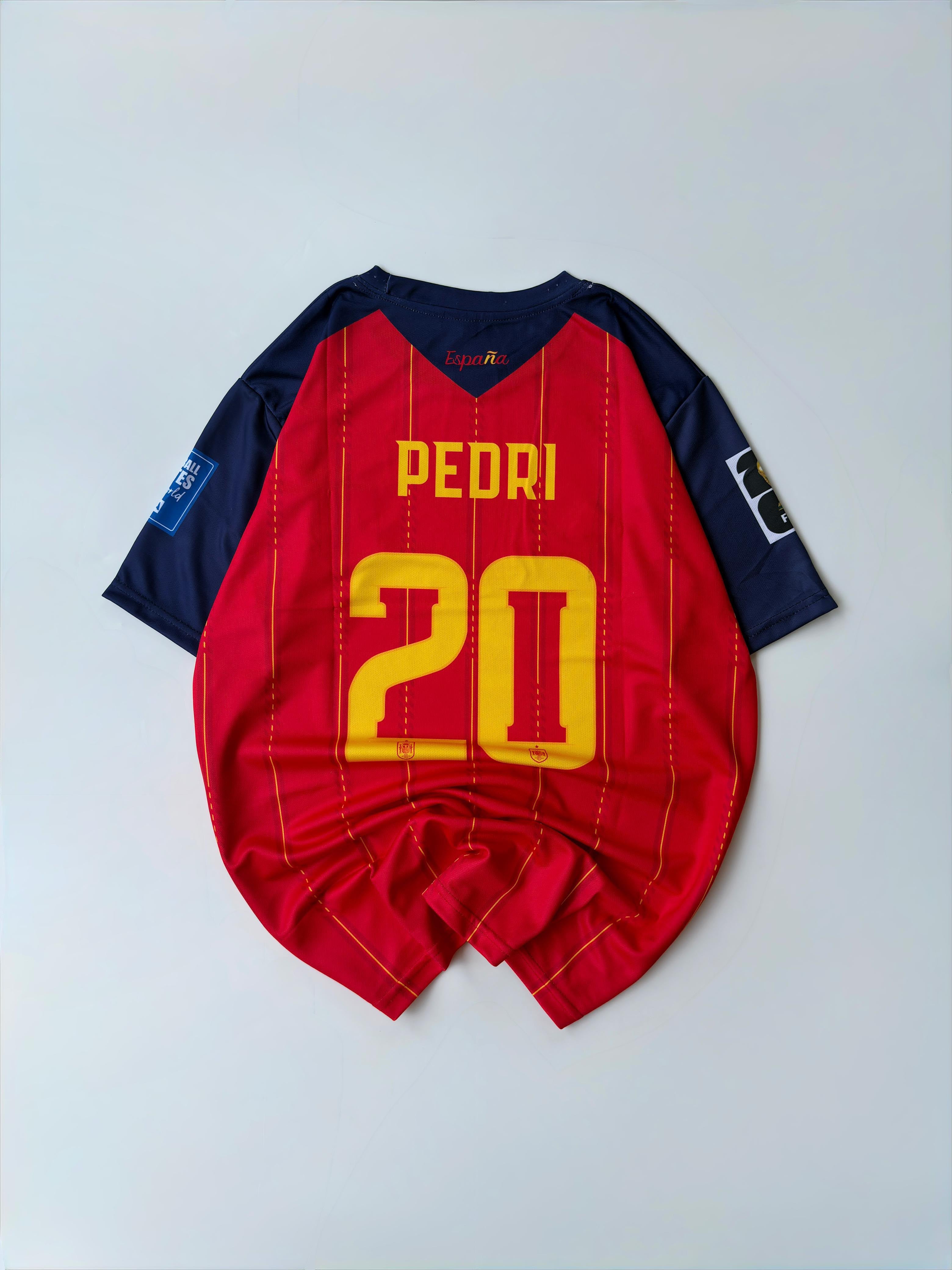Spain 2025/26 Home Jersey – Pedri #20 🇪🇸