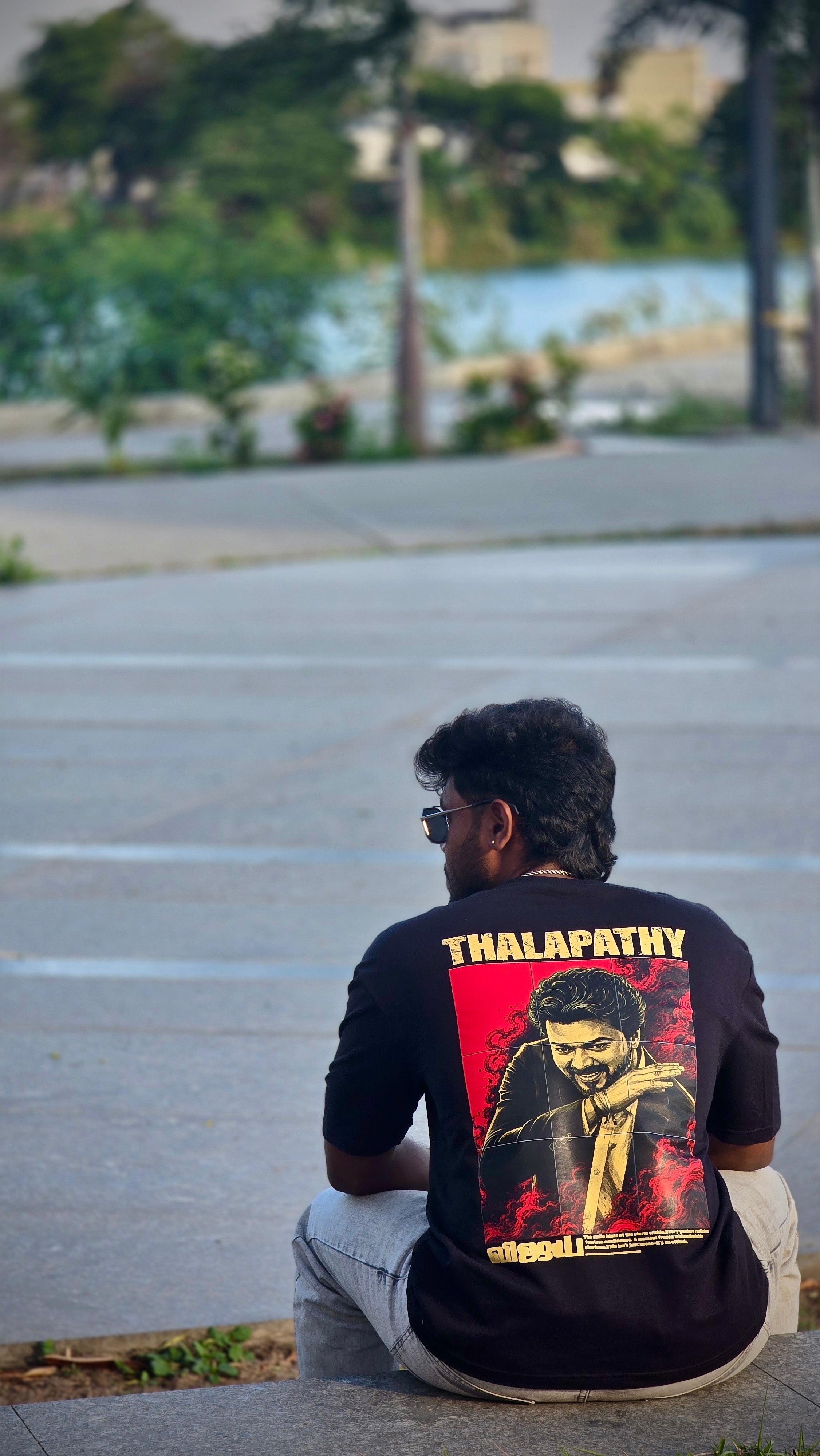 Thalapathy Swag Oversized Premium Cotton T-Shirt 🔥