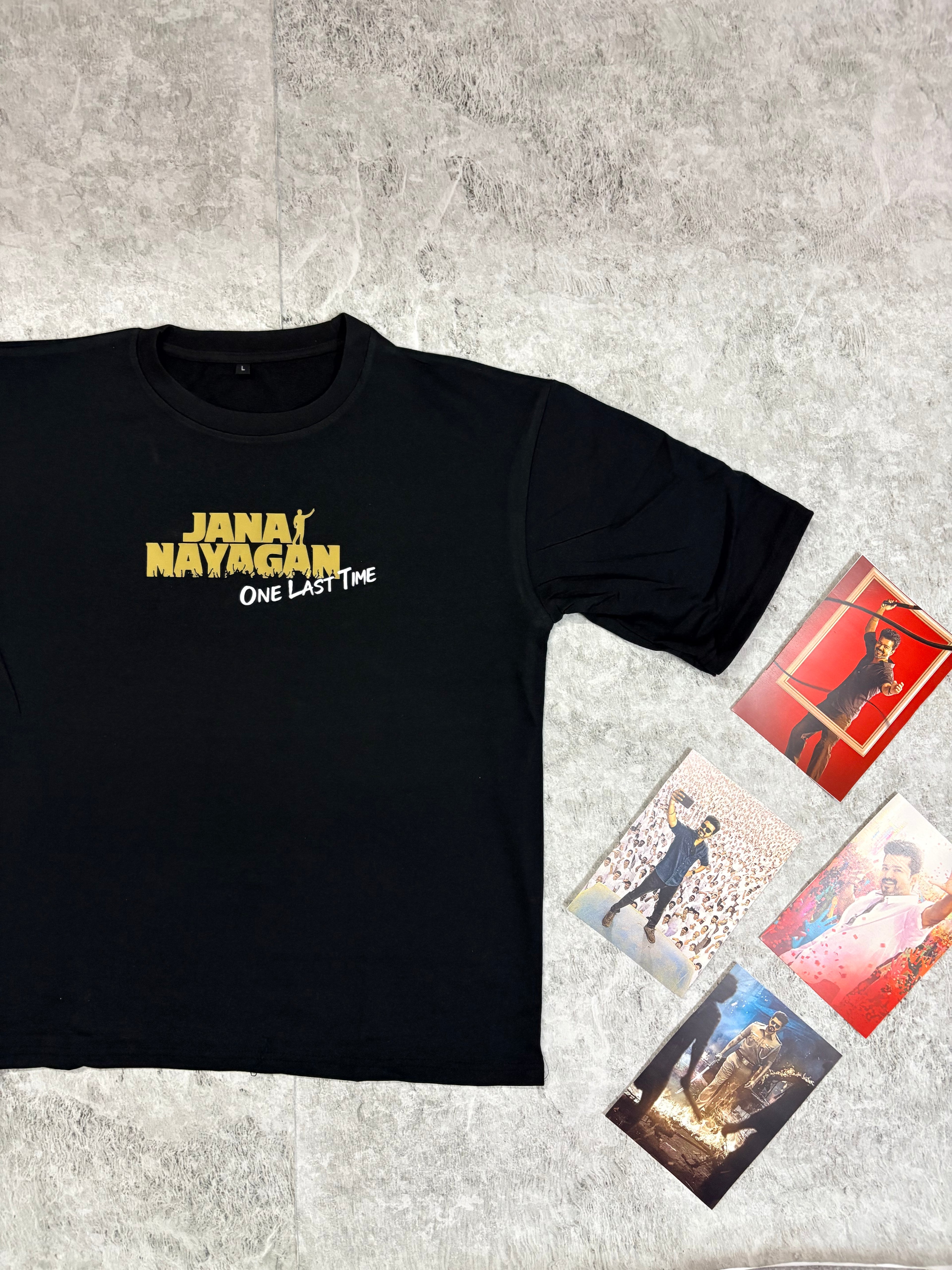 Janaayagana Black T-Shirt⚔ – Premium Edition