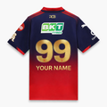 Customized RCB Zip Jersey – Print Your Name & Number‼️