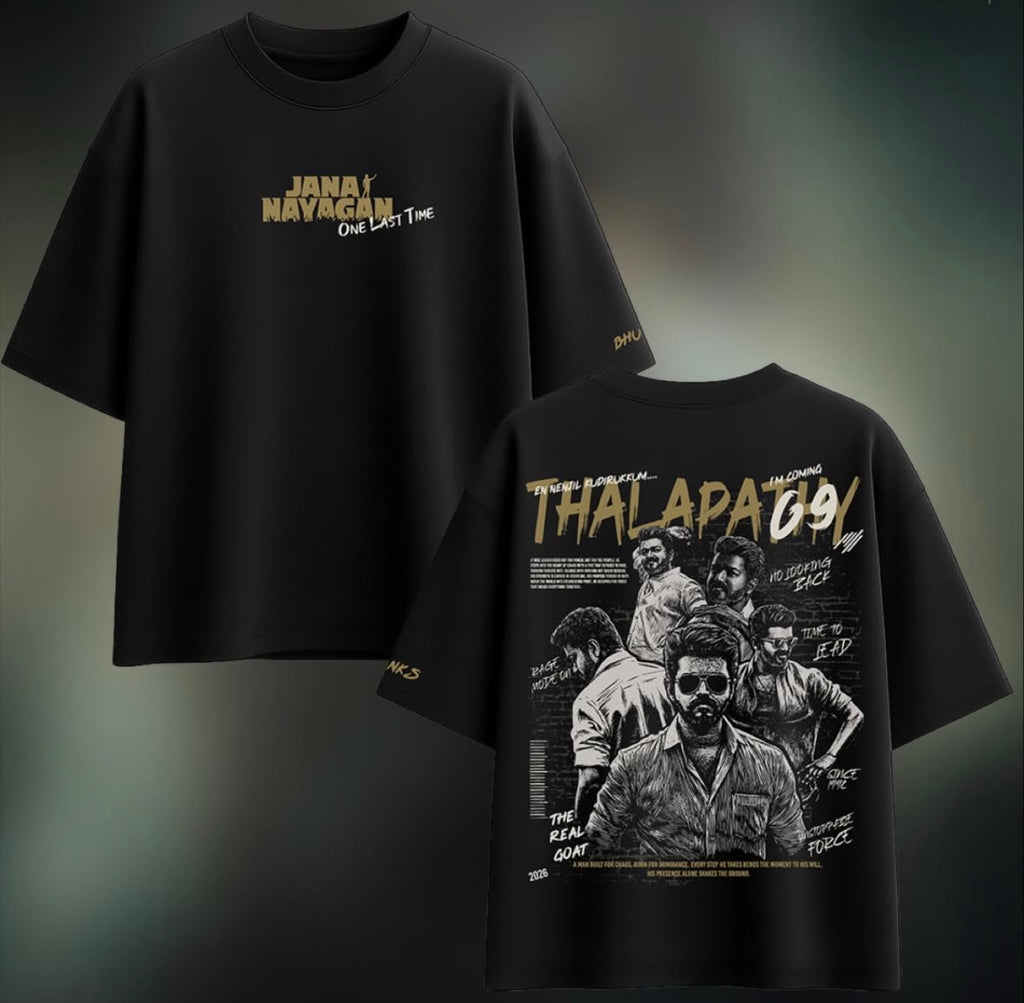 Janaayagana Black T-Shirt⚔ – Premium Edition