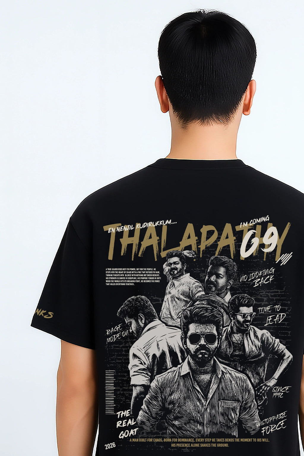 Janaayagana Black T-Shirt⚔ – Premium Edition