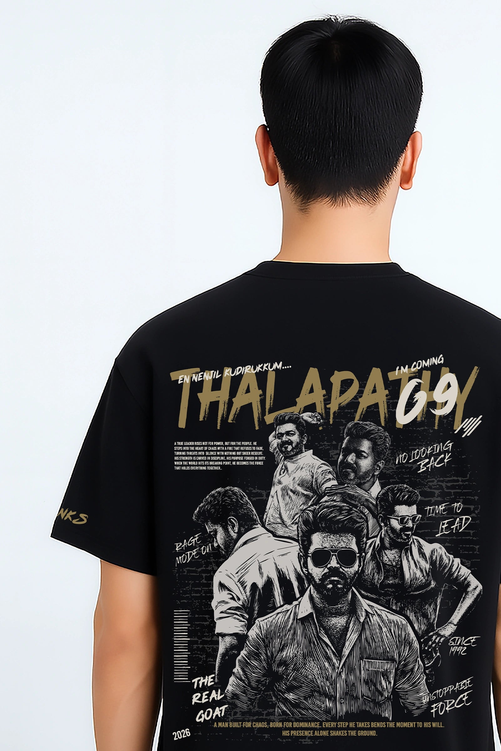 Janaayagana Black T-Shirt⚔ – Premium Edition