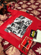 Jananayagan Red Oversized Comical Style 💭