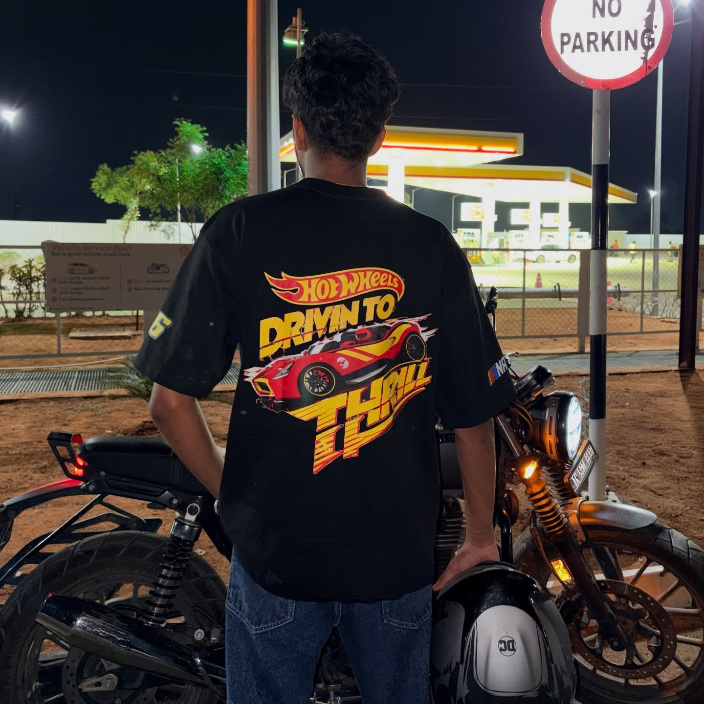 Customized Hot Wheels Name Print T-Shirt🏎
