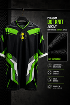 Ben 10 Premium Dot Knit Oversized Jersey 💚⚡