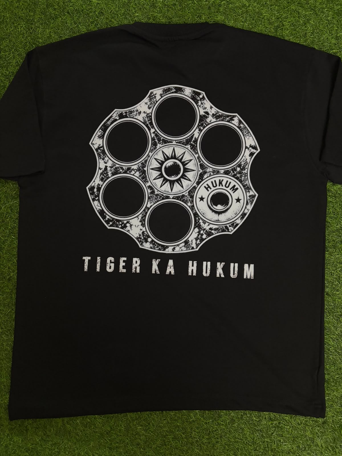 🐯 HUKUM — Black premium oversized t shirt 🔥